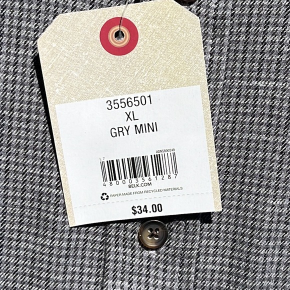 NWT Saddlebred flannel shirt XL - Picture 3 of 5